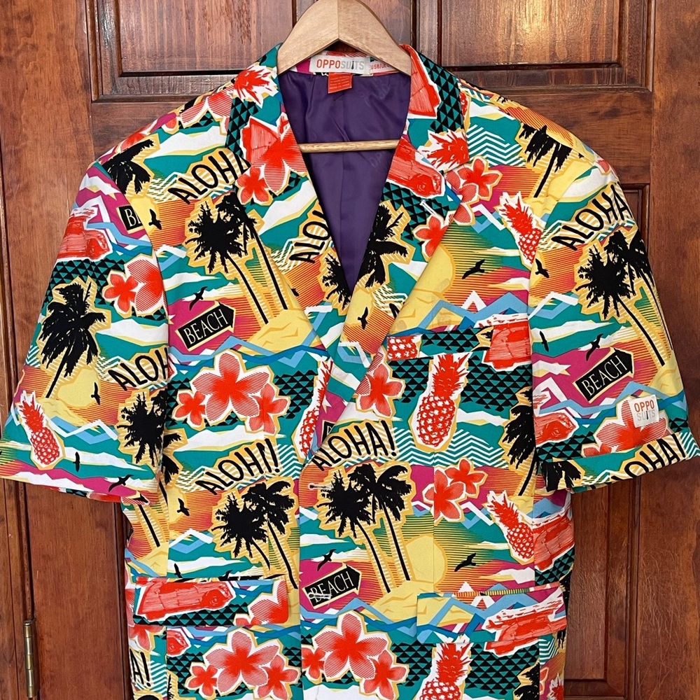 OppoSuits Tropical Aloha Blazer